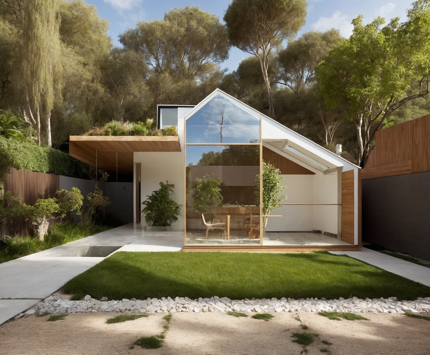 vivienda sustentable moderna y ecológica